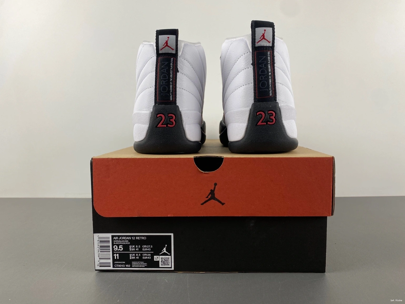 12 Air CT8013-162 Taxi Jordan Red 0206